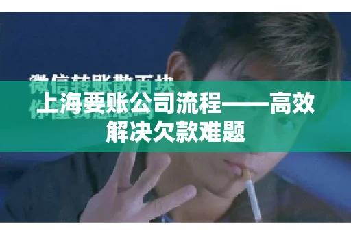 上海要账公司流程——高效解决欠款难题 上海要账公司流程——高效解决欠款难题