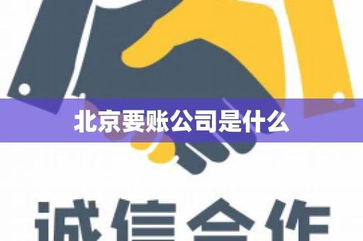 北京要账公司是什么