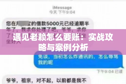 遇见老赖怎么要账：实战攻略与案例分析